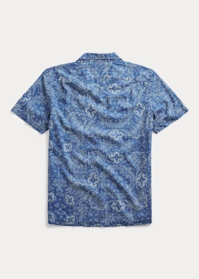 Camisa Ralph Lauren Bandanna-Print Homem 97802-JGEQ